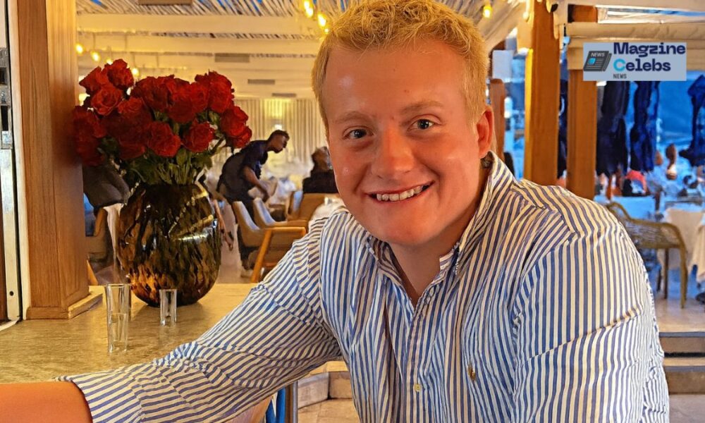 A photo of Harley Pearce, the 21-year-old son of Stuart Pearce, who tragically died in a tractor accident.